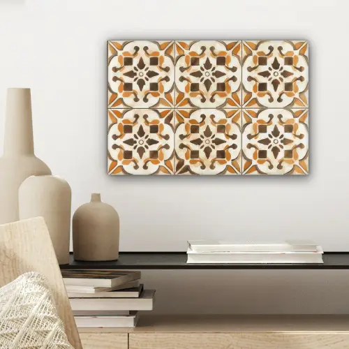 Vintage - Spaans - Decoratie - Keramiek canvas 2cm klein -sfeer6
