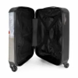 Zeester - Strand - Zee NBS - Handbagage koffer - Volwassenen Unisex middel -binnenkant