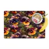 Warm - Patroon - Penseel - Viooltjes Placemat vinyl groot 368 -zzzproduct_Kitchenyeah-website