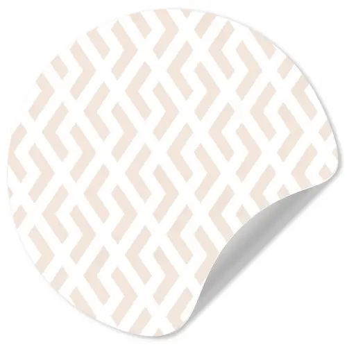 Abstract - Patronen - Design - Lijn Wandcirkel behangsticker klein 186 -3d
