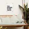 Quotes  - Koffie - Bonen - Modern tuinposter los doek klein -sfeer7
