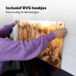 Rietpluimen - Gras - Zonsondergang - Goud - Serene Inductie beschemer met haakjes klein -ky-ophangen-nl
