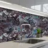 Roest - Blauw - Bruin - Vlekken keuken achterwand 2 middel 871 -3d_schuin