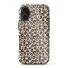 Panterprint - Zwart - Bruin - Dierenprint Toughcase MagSafe Apple iPhone 17 klein -3d