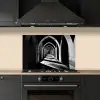 Gang - Bogen - Schaduw - Diepte keuken achterwand spatscherm klein -sfeer1