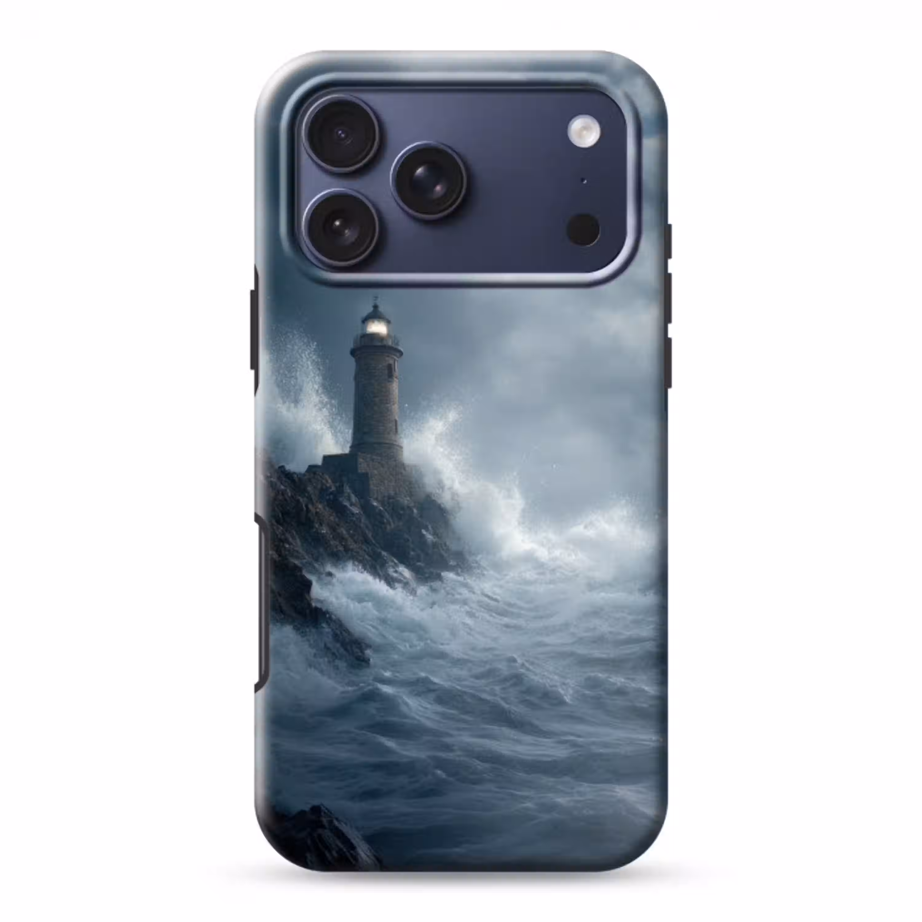 Rotsen - Vuurtoren - Golven - Klliffen Toughcase MagSafe Apple iPhone 17 Pro Max klein -3d