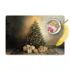 Kerstboom - Cadeaus - Goud Placemat vinyl groot -zzzproduct_Kitchenyeah-website