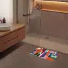 Vormen - Ritmisch - Kleuren - Abstract Badmat klein -sfeer2