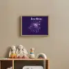 Monster - Paars - Ruimte Light Box met batterij (Wandlamp kind) middel -sfeer2_kind