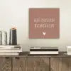 Spreuken - Grote avonturen beginnen klein - Quotes aluminium wit klein -sfeer1