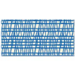 Ruitpatroon - Blauw - Crème Balkonbeschermer Duitsland klein 596 -zz_3d