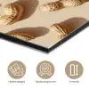Pinda's - Patroon - Beige aluminium wit klein -closeup_NL