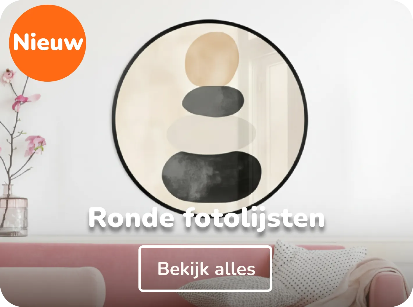 Ronde fotolijsten