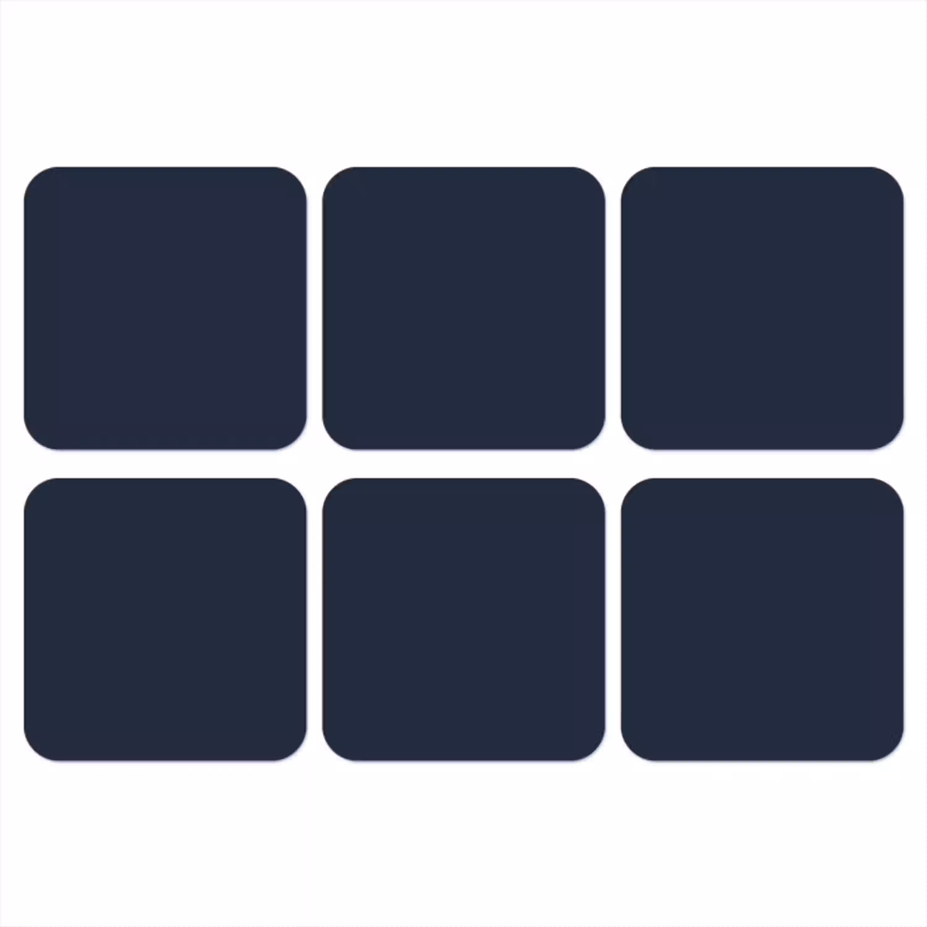 Geldersblauw - Blauw - Klassiek onderzetter kurk middel 366 -3d