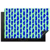Vlekken - Groen - Blauw - Neon Inductie beschermer vinyl 3mm klein 276 -3d