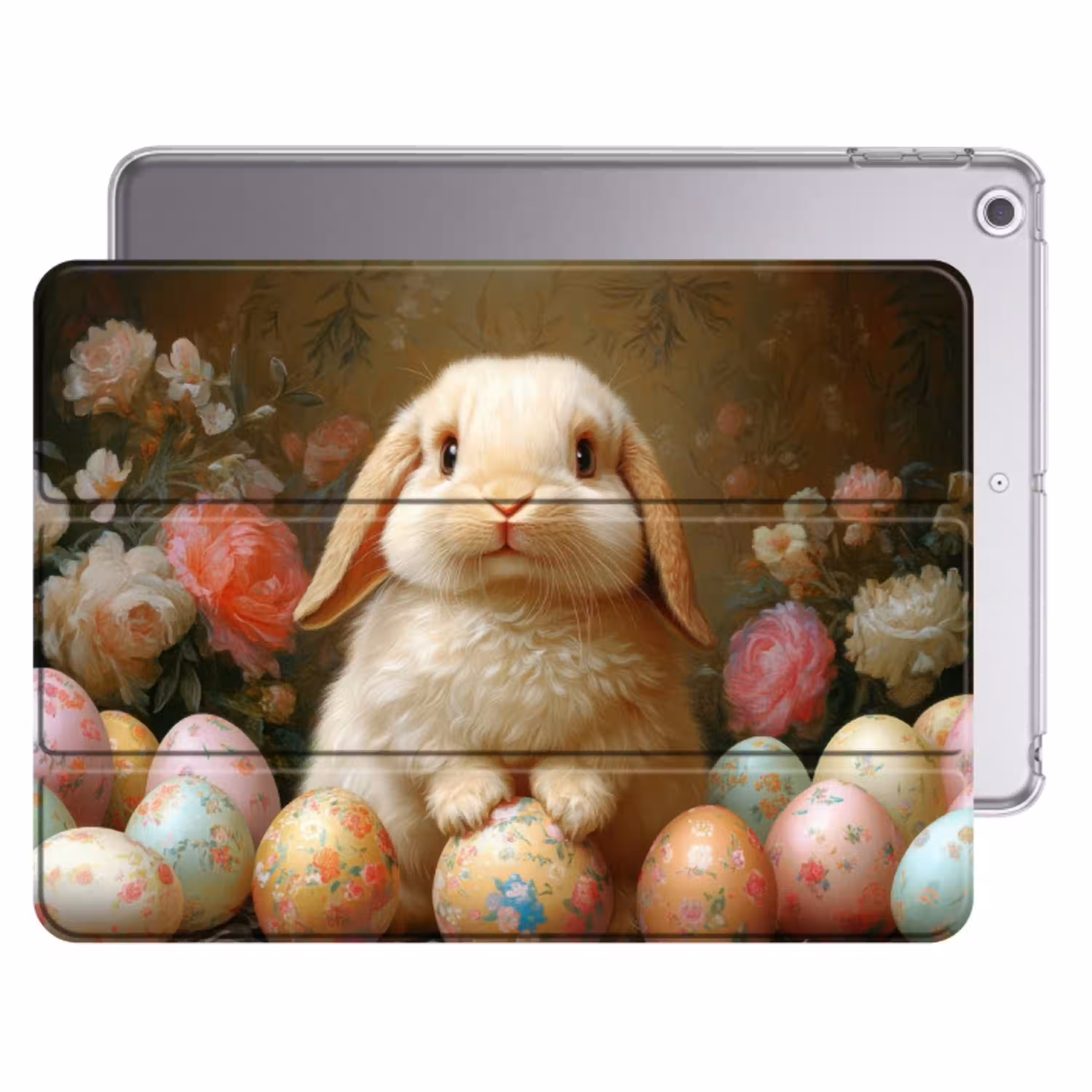 Konijn - Paaseieren - Stilleven Apple iPad 2017 middel -threedimensional_3d_global