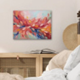 Bloemen - Abstract - Kunst - Modern PET vilt klein -sfeer3
