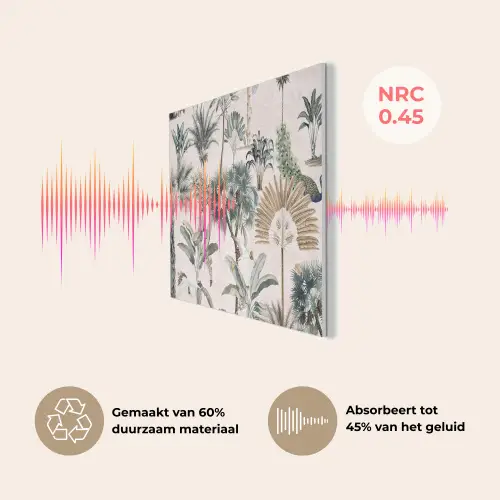 Bladeren - Monstera - Jungle - Tropical PET vilt klein -USP_NL