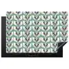 Retro - Modern - Groen Inductie beschermer vinyl 3mm klein 276 -3d