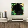 Bladeren - Groen - Geel - Verf - Jungle plexiglas 5mm klein -sfeer1