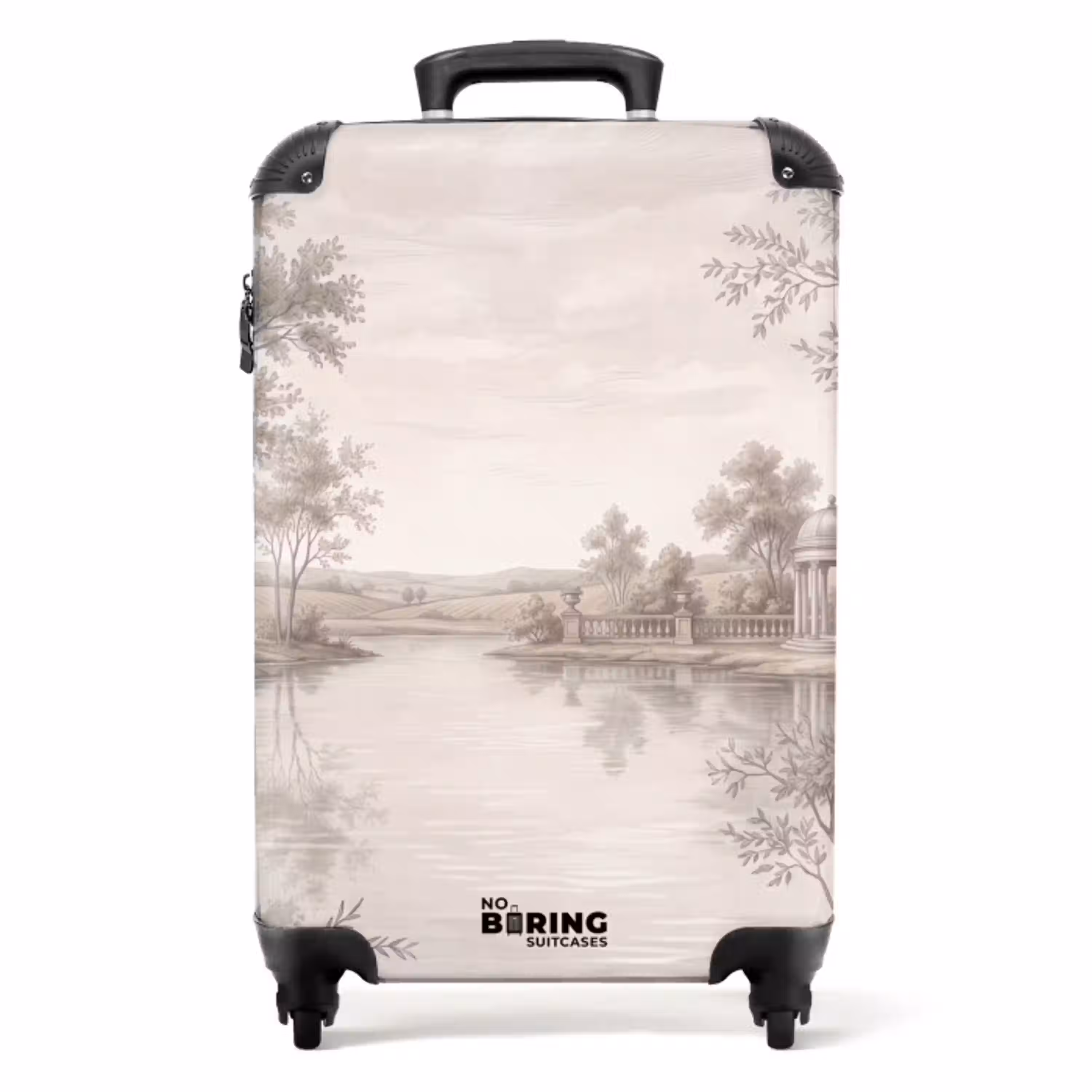 Terras - Water - Natuur - Landschap NBS - Handbagage koffer - Volwassenen Unisex middel -productfoto_recht