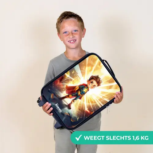 Gerard goldstar Kinderkoffer - Zwart klein -sfeer4_NL