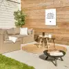 Spreuken - Wat ben je mooi vandaag - Quotes Tuinposter op houten frame 2 cm dik klein -sfeer2