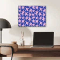 Modern - Sterren - Blauw PET vilt klein 837 -sfeer5