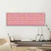 Langbenige -Tijgerkatten - Roze - Sterren canvas 2cm klein 828 -sfeer6
