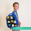 Dieren - Ruimtepakken - Sterren Kinderrugzak - Blauw middel -sfeer3_NL