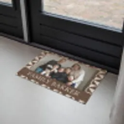 Familie - In - Patroon - Driehoek - Foto Deurmat klein -sfeer2