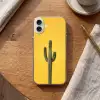 Cactus - Groen - Minimalistisch Apple iPhone 16 Plus klein -sfeer1