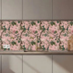 Pioenrozen - Botanisch - Vogel keuken achterwand 2 middel 871 zz_3dshopping