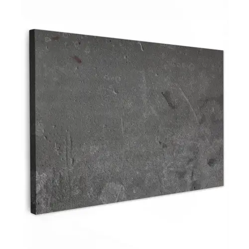 Beton - Grijs - Lijn - Vormen canvas 2cm klein -z3d
