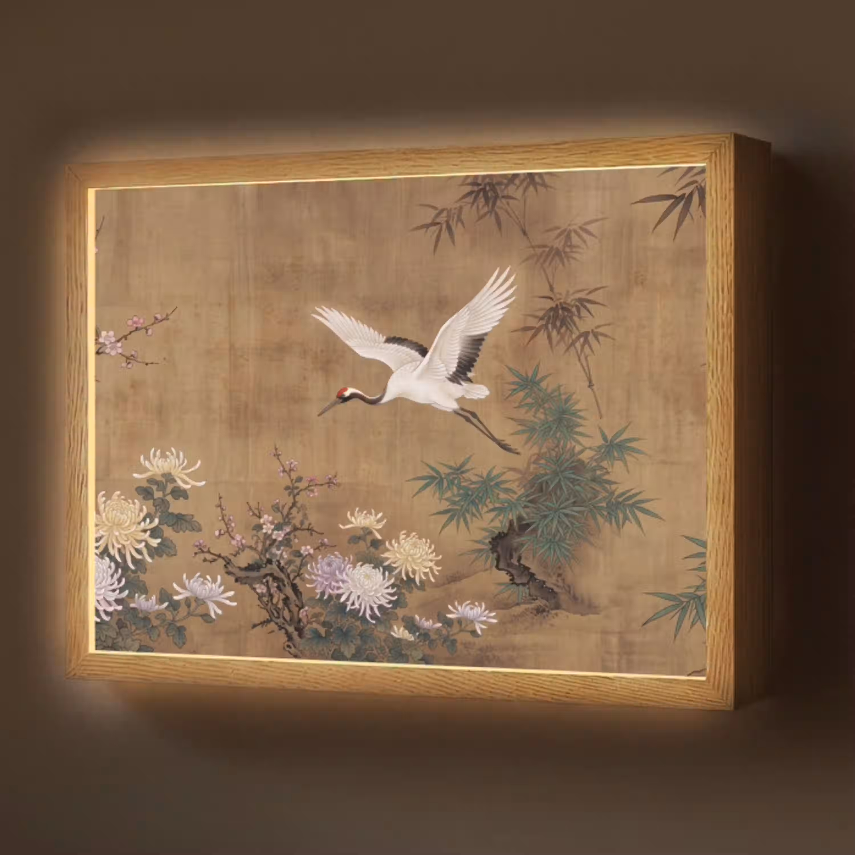 Oosters - Elegant - Kleurrijk Light Box met batterij (Wandlamp) middel -z3d_website