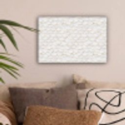 Schubben - Wit - Elegant canvas 2cm klein 34 -sfeer1