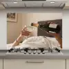 Champagne - Bed - Bubbels keuken achterwand spatscherm klein -3d_website