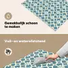 Patroon - Symmetrisch - Blauw Inductie beschemer met haakjes klein 777 -ky-schoon-nl