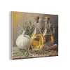 Stilleven - Olijfolie - Knoflook - Kruiden PET vilt klein -3d