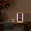 Stier - Neon - Zwart - Kleur Light Box met kabel (Tafellamp) klein -sfeer4
