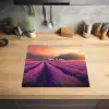 Lavendelveld - Quote - Zonsondergang Inductie beschermer vinyl 3mm middel -sfeer5