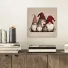 Kabouters - Kerst - Sneeuw - Puntmutsen aluminium wit klein -sfeer1