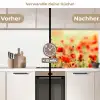 Klaprozen - Bloemen - Rood - Bloemenveld keuken achterwand 2 middel -voor-na2_DE