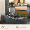 Klaprozen - Landschap - Rood - Bloemen keuken achterwand 2 middel -usp_ES