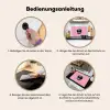 Mond - BLAH BLAH - Roze Inductie beschemer met haakjes klein -ky-gebruik-de