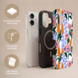 Patroon - Aquarel - Kleurrijk Toughcase MagSafe Apple iPhone 17 klein 1017 -USP_Lagen_NL