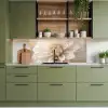 Bloem - Dahlia - Wit keuken achterwand 2 middel -sfeer3
