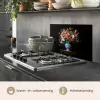 Kleur - Vaas - Bloemen - Boeket keuken achterwand spatscherm klein -usp_NL