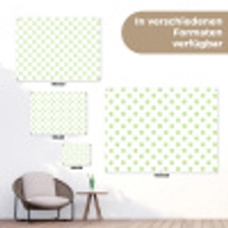 Dots - Klassiek - Groen tuinposter los doek klein 239 -Xsfeer9_DE