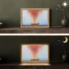 Wolk - Confetti - Boot - Wateroppervlakte Light Box met kabel (Tafellamp) klein -sfeer3